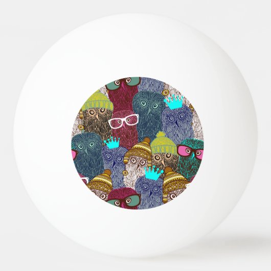 Kronenschale Tischtennisball (Rückseite)