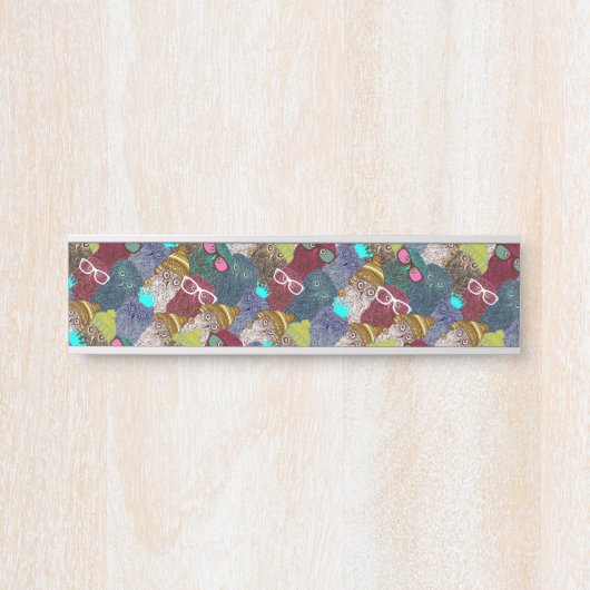 Kronenschale Türschild (Vorderseite )