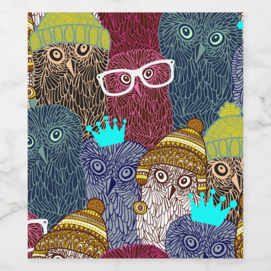 Kronenschale Weinetikett (Einzelnes Label)