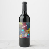 Kronenschale Weinetikett (Vorderseite)