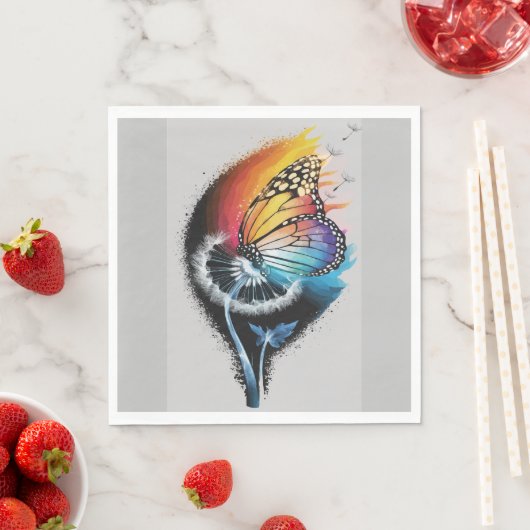 Kronenschmetterling Serviette (Beispiel)