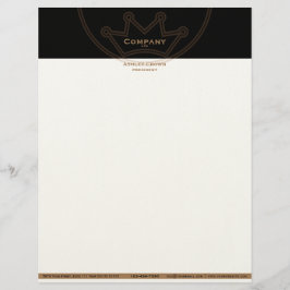 Kronenschrift Briefbogen