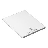 Kronenschrift für das Queen Bee Logo Notizblock (angewinkelt)