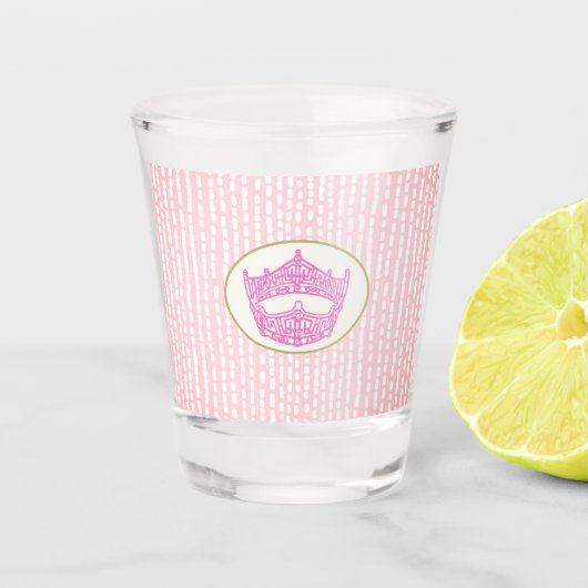 Kronenschussglas Schnapsglas (Vorderseite)
