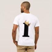 Kronent-shirt der Nr. eine T-Shirt (Schwarz voll)