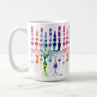 Kronenzellen Stammzellen und bipolares Netzhautneu Kaffeetasse