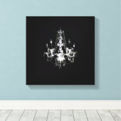 Kronier Elegance - Wrapped Canvas Leinwanddruck (Insitu (Holzboden))