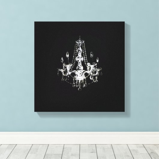 Kronier Elegance - Wrapped Canvas Leinwanddruck (Insitu (Holzboden))