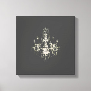 Kronier Elegance - Wrapped Canvas Leinwanddruck