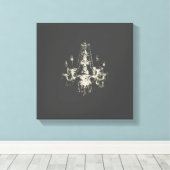 Kronier Elegance - Wrapped Canvas Leinwanddruck (Insitu (Holzboden))