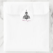 Kronieraufkleber Runder Aufkleber (Tasche)