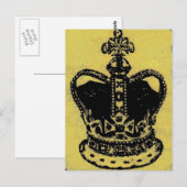 Kronjuwelen im Alter Postkarte (Vorne/Hinten)