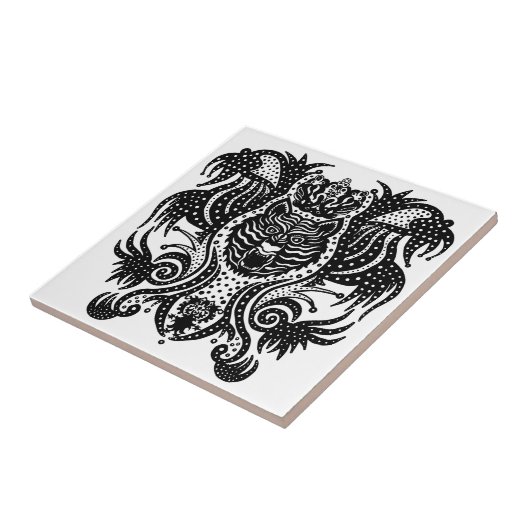 Kronkönig oder Königin Fliese (Seite)