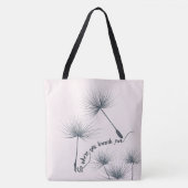 Kronleuchensamen Gehen Sie dorthin, wo Sie frei at Tasche (Vorderseite)