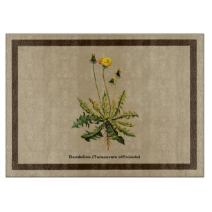 Kronleuchter auf altem Papier Schneidebrett