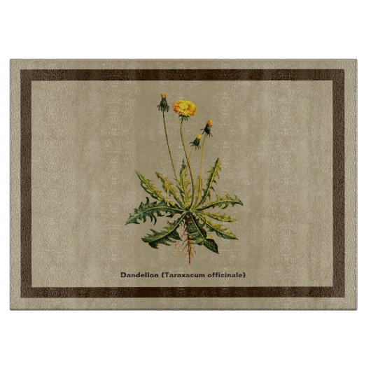 Kronleuchter auf altem Papier Schneidebrett (Vorderseite)