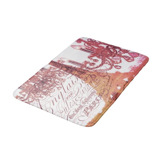 Kronleuchter aus Eiffelturm Badematte (Schrägansicht)