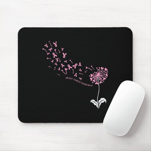 Kronleuchter Brustkrebs-Bewusstsein Rosa RIbbon-Un Mousepad (Mit Mouse)