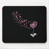 Kronleuchter Brustkrebs-Bewusstsein Rosa RIbbon-Un Mousepad (Vorne)