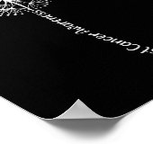 Kronleuchter Brustkrebs-Bewusstseinswarter Rosa Ri Poster (Ecke)