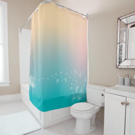 Kronleuchter Duschvorhang (Beispiel)