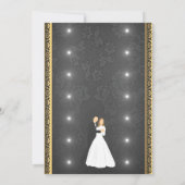 Kronleuchter Einladung (Rückseite)