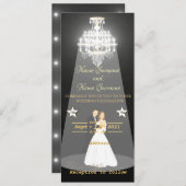 Kronleuchter Einladung (Vorne/Hinten)