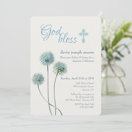 Kronleuchter Einladung (Stehend Vorderseite)