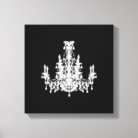 Kronleuchter - FARBE / GRÖSSE / STILOPTIONEN - Leinwanddruck (Vorderseite)