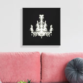 Kronleuchter - FARBE / GRÖSSE / STILOPTIONEN - Leinwanddruck (Insitu (Wohnzimmer))