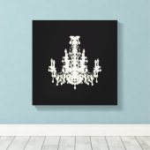 Kronleuchter - FARBE / GRÖSSE / STILOPTIONEN - Leinwanddruck (Insitu (Holzboden))