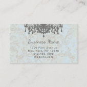 Kronleuchter-FARBE/PAPIER/GRÖSSE-OPTIONEN - Visitenkarte (Rückseite)