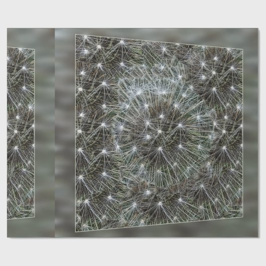 Kronleuchter Geschenkpapier (Flach)