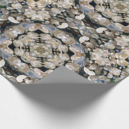 Kronleuchter Geschenkpapier (Ecke)