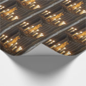 Kronleuchter Geschenkpapier (Ecke)