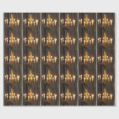 Kronleuchter Geschenkpapier (Flach)