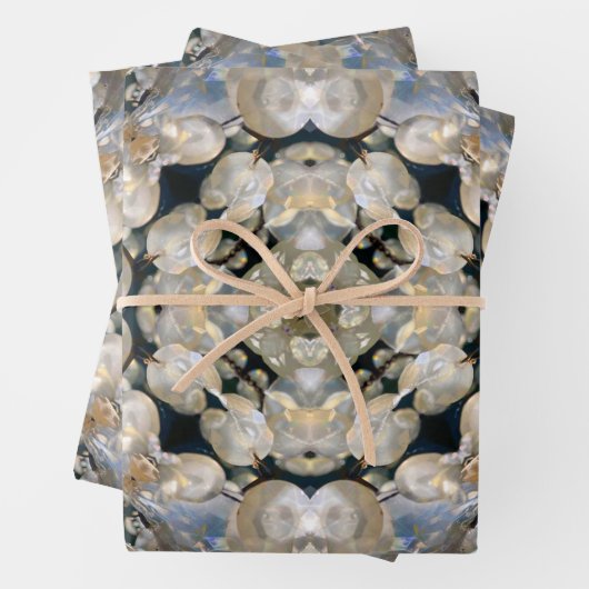 Kronleuchter Geschenkpapier Set (Beispiel)