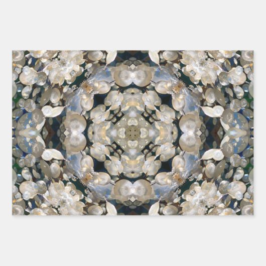 Kronleuchter Geschenkpapier Set (Vorderseite 3)