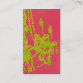 Kronleuchter Glamour ~ Visitenkarte (Vorderseite)