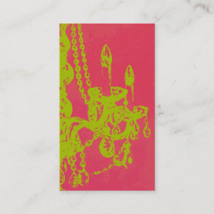 Kronleuchter Glamour ~ Visitenkarte