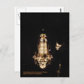 Kronleuchter im Tennessee Theater Postkarte (Vorne/Hinten)