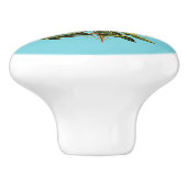 Kronleuchter Keramikknauf (Seitenansicht)