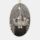 Kronleuchter Keramikornament (Links)