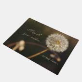 Kronleuchter Kopf in Brauntönen Auto Fußmatte (Schrägansicht)