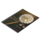 Kronleuchter Kopf in Brauntönen Notizblock (Linke Seite)