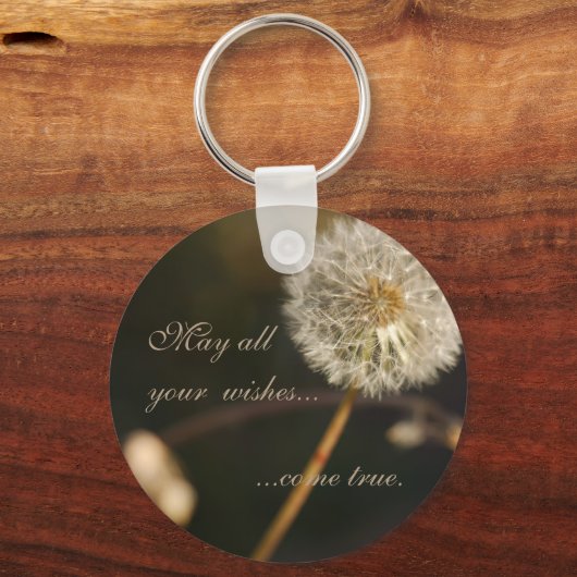 Kronleuchter Kopf in Brauntönen Schlüsselanhänger (Vorderseite)