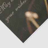 Kronleuchter Kopf in Brauntönen Seidenpapier (Ausschnitt)