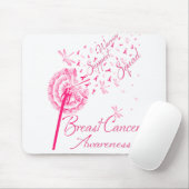 Kronleuchter-Krieger unterstützen Brustkrebs Mousepad (Mit Mouse)