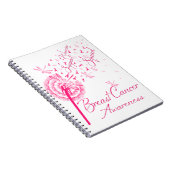 Kronleuchter-Krieger unterstützen Brustkrebs Notizblock (Rechte Seite)