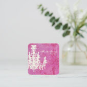 Kronleuchter, Kronleuchter, FARBE & PAPIEROPTIONEN Quadratische Visitenkarte (Stehend Vorderseite)